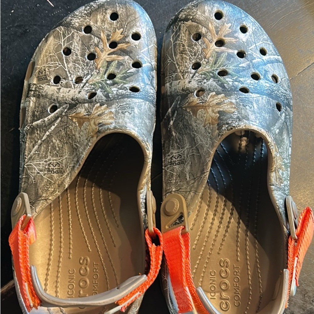 CROCS Men’s 13 Realtree Camo NWT